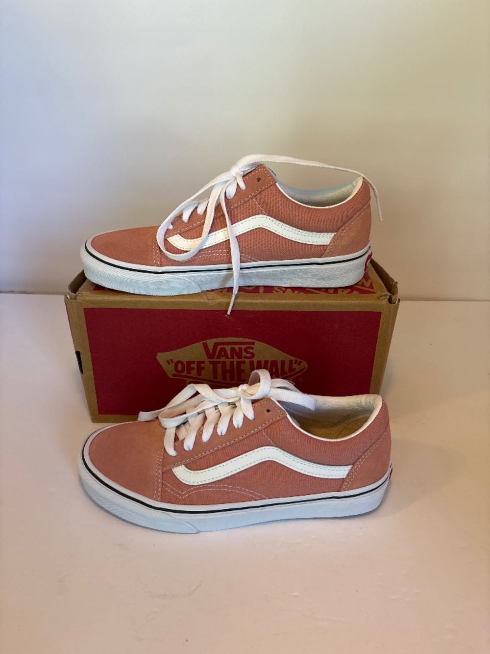 NIB New Vans Old Skool Sneakers Rose Dawn Size 6.5